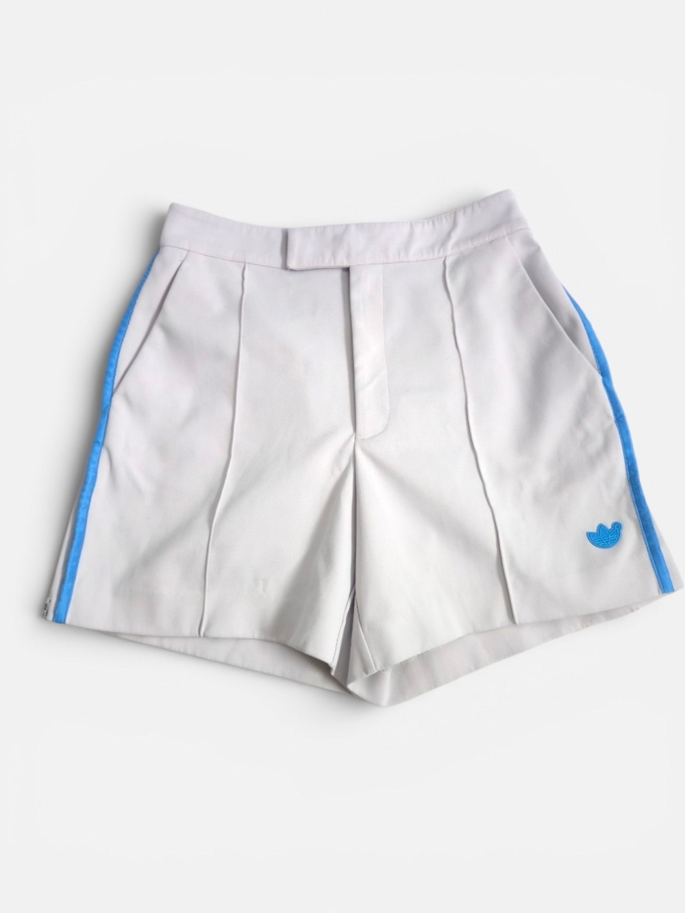 Adidas Originals Blue Version Women's Gray Tennis Shorts Small